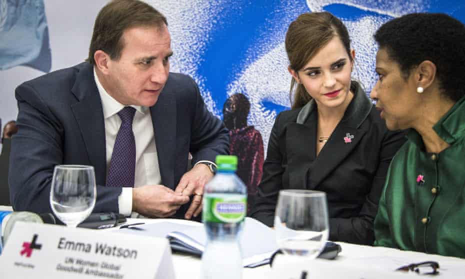 Emma Watson at Davos