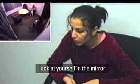 Banaz Mahmod - the young British Kurdish woman pictured at a police station where she tried five times to get help over threats being made against her. Banaz was murdered on the orders of her father and uncles in 2006. Khan's documentary won an Emmy in 2013.