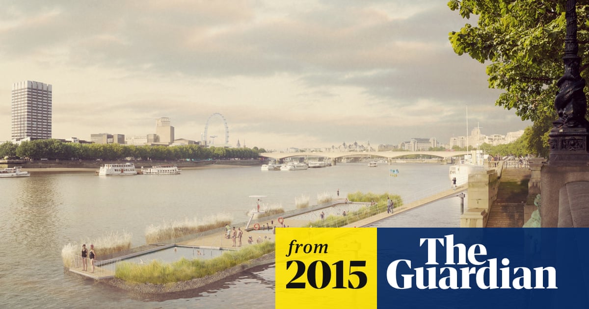 Open Air Swimming Pool Plans To Launch In Middle Of Thames