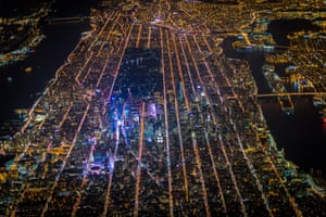 Vincent Laforet’s aerials of New York at night