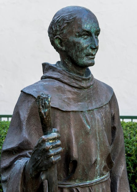 A statue of Father Serra