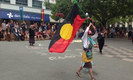 Canberra Indigenous protest