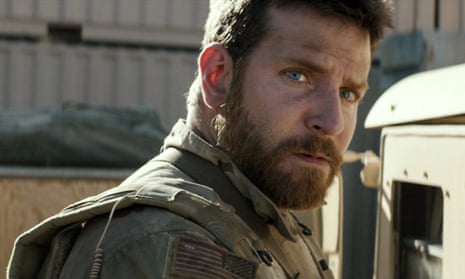 Gunning for the top … Bradley Cooper in American Sniper.