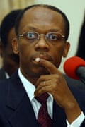 Former Haitian President Jean-Bertrand Aristide.