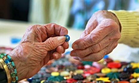 Older people's hands