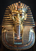 The mask of Tutankhamun was 'fixed with glue' after its beard broke off.  