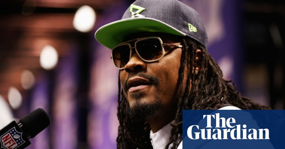Marshawn Lynch Applies To Trademark I M Just Here So I Won T Get Fined Us Sports The Guardian Marshawn Lynch Applies To Trademark I M Just Here So I Won T Get Fined Us Sports The Guardian