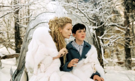 Edmund meets the White White in The Lion, the Witch and the Wardrobe.
