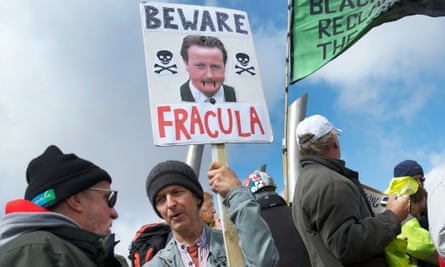 Anti fracking protesters demonstrate peacefully on a march in Blackpool against government plans to lease land on the Fylde coast to Cuadrilla.