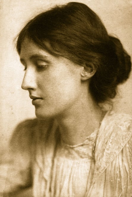A younger Virginia Woolf, by George C Beresford.