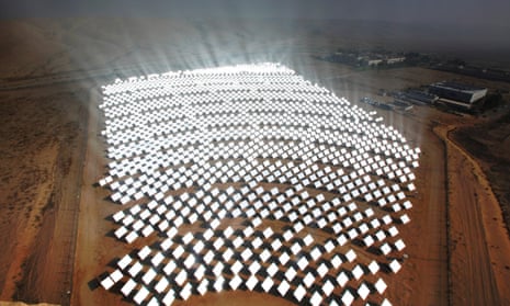 The 'world's largest solar plant' is currently powering 140,000 homes in the US. The Ivanpah Solar Electric Generating System is located in the Mojave Desert, on border of Nevada and California. The system is owned by NRG Energy, Google and BrightSource Energy, 23 Jan 2015.