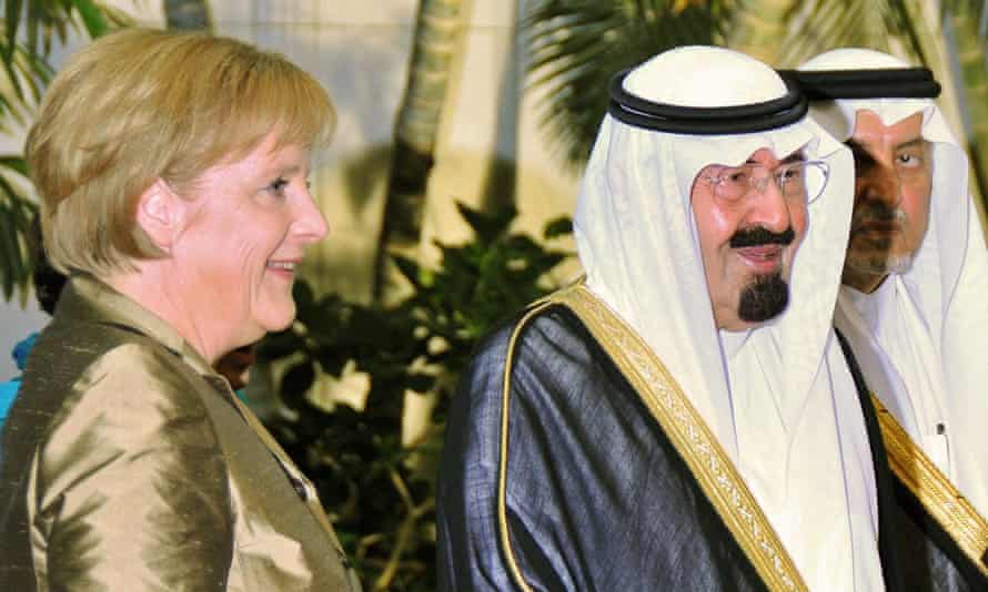 Angela Merkel in Saudi Arabia