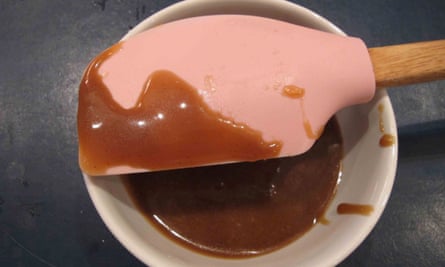 Martha Stewart's salted caramel sauce