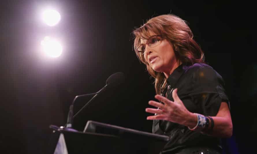 Former governor of Alaska, Sarah Palin.