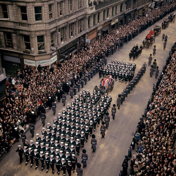 Winston Churchill S Funeral In Pictures Uk News The Guardian