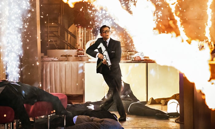 Kingsman The Secret Service Review Boisterous Sub Bond Fare Film The Guardian