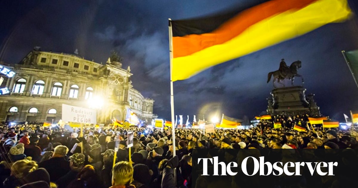 Dresden Crowds Tell A Chilling Tale Of Europe S Fear Of Migrants Germany The Guardian