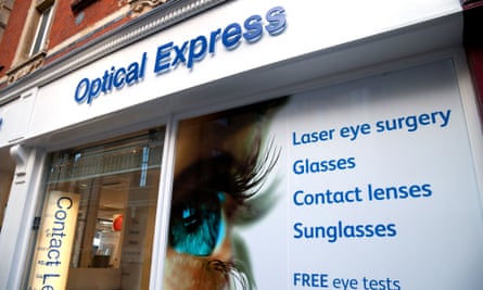 Optical express glasses sales