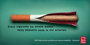 A cigarette unrolled to show cylinder of fat