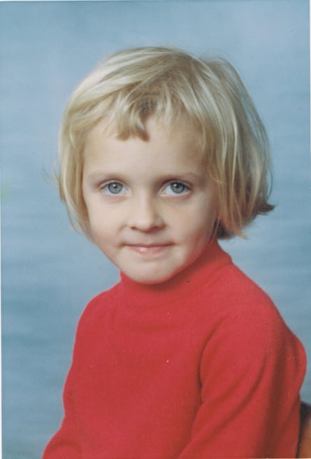 Katharine Norbury, aged five.