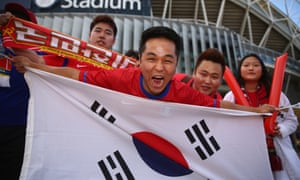 It won't quite be a sea of gold and green at the Asian Cup final with plenty of Koreans heading to Homebush to back their team.