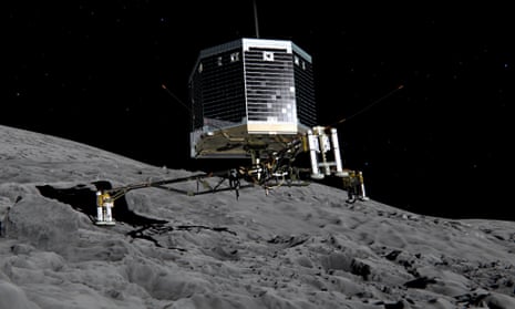 Illustration of Philae lander