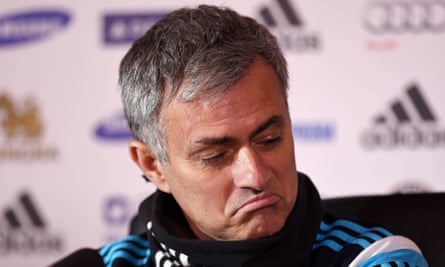 José Mourinho: not having it.