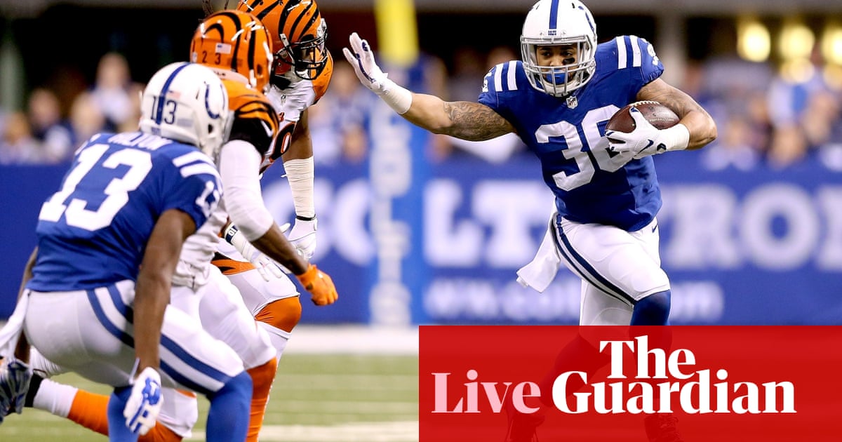 Nfl Wild Card Weekend Indianapolis Colts 26 10 Cincinnati Bengals As It Happened Sport The Guardian