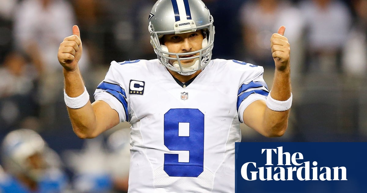 dallas cowboys rally behind tony romo to eliminate detroit lions nfl the guardian