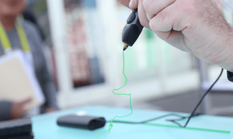 New 3-D Printing Pen Will Let Artists Draw in Mid-Air