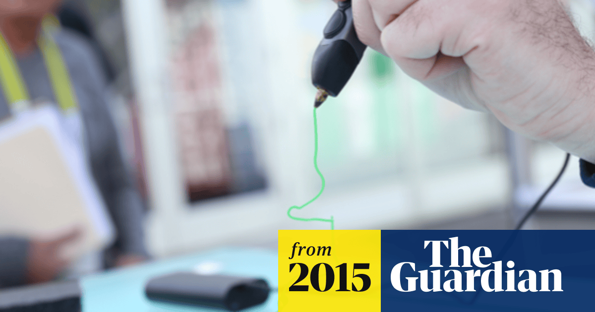 3doodler 2 0 Printing Pen Makes Drawing In Air A Reality Technology The Guardian