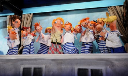 A puppet show at Alfa Theatre, Pilsen