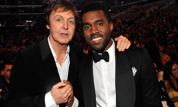 Kanye West And Paul Mccartney Haters Will Hate But Anything That Opens Minds To New Material Works For Me Kanye West The Guardian
