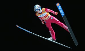 Anders Fannemel competes in Oberstdorf