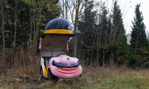 A toy car lost in the undergrowth in Berlin’s Spreepark. The site has been popular amongst urban explorers and opens occasionally for one-off events. British band The xx put on a festival on the grounds in 2013 and scenes for 2011 thriller Hannah were filmed there