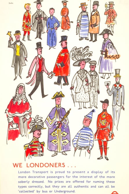 Poster for London Transport by Dorrit Dekk