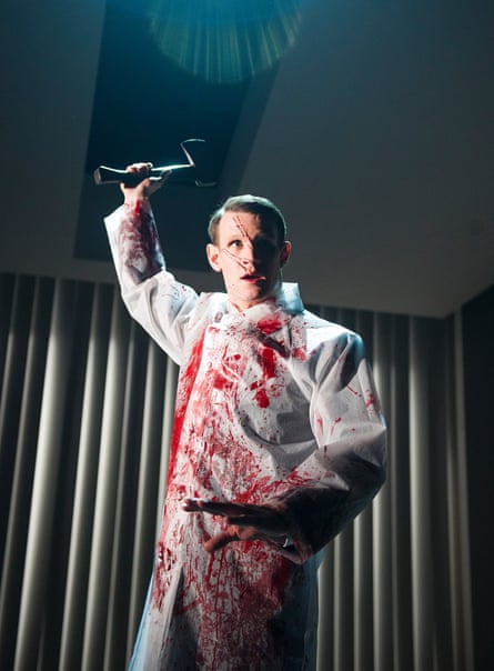 Matt Smith in the Almeida’s 2013 production of American Psycho.