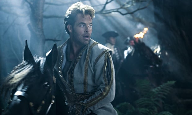 Chris Pine as the arrogant Prince in Into the Woods