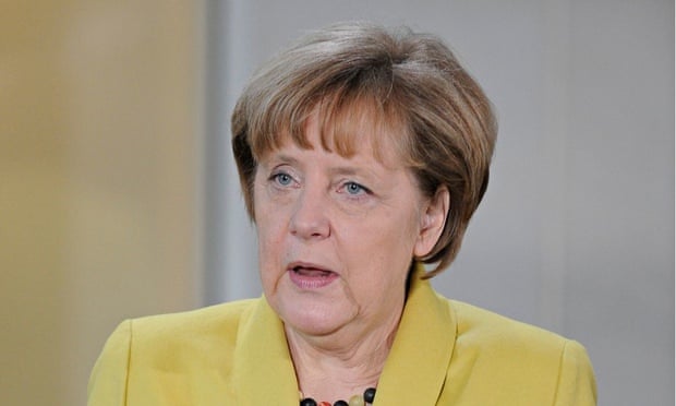 Angela Merkel at an Epiphany service in Berlin
