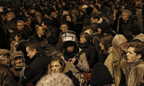 Paris Charlie Hebdo protest