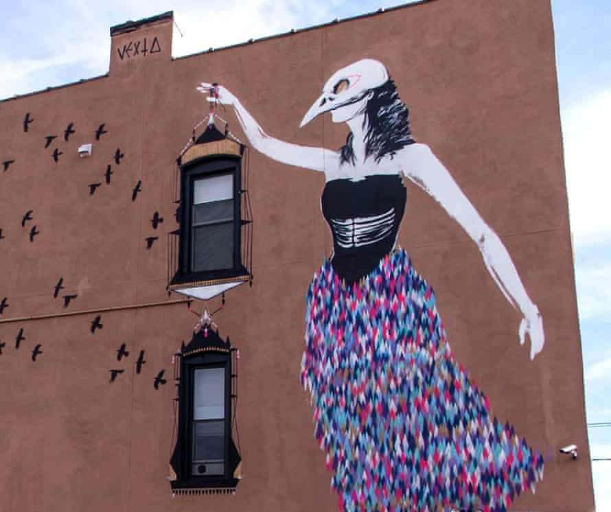 Vexta’s artwork in Jersey City, US.