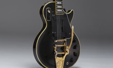 Gibson Les Paul Black Beauty electric guitar