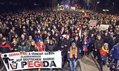 Pegida rally