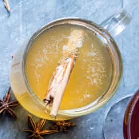 Mulled quince cider