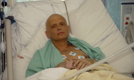 Alexander Litvinenko, three days before he died, in a photo that was seen all over the world.