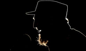 Former Cuban president Fidel Castro