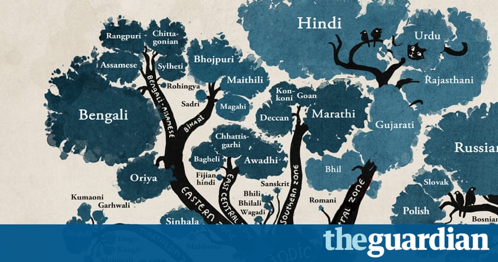 A language family tree - in pictures | Education | The Guardian