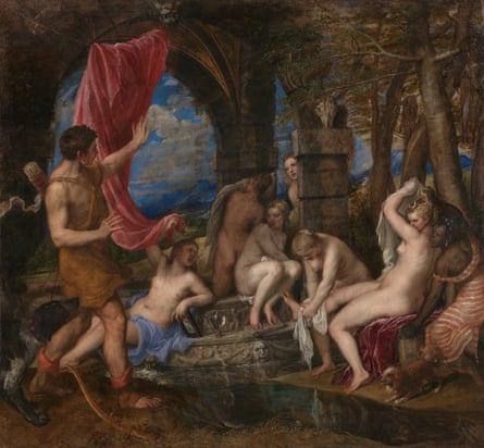 What's mine is yours ... Titian's Diana and Actaeon, 1556-59, bought jointly by the National Gallery and National Galleries of Scotland.