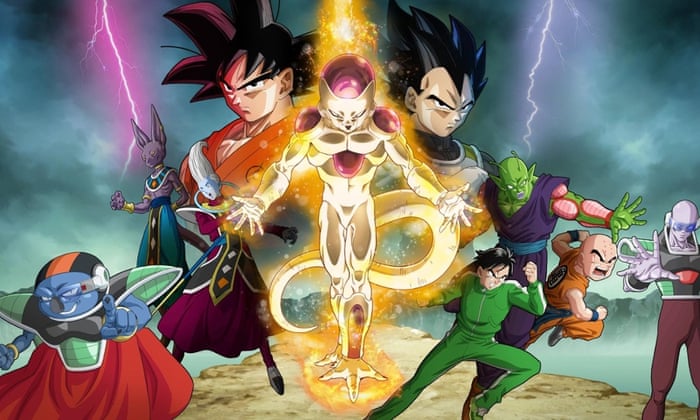 Dragon Ball Z Resurrection F review baffling trading card universe cartoon Animation in film The Guardian