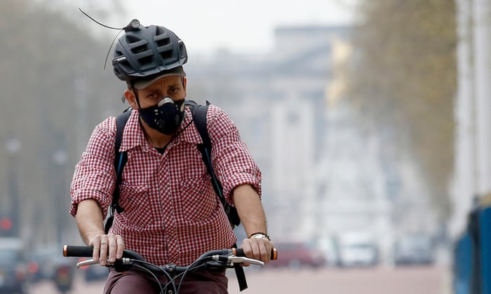 Anti-pollution cycling masks tested | Cycling | The Guardian